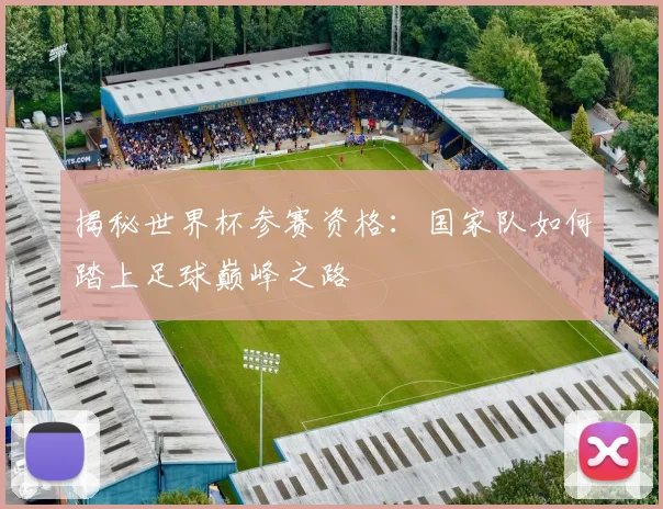 揭秘世界杯参赛资格：国家队如何踏上足球巅峰之路