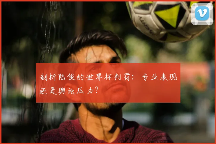 剖析陆俊的世界杯判罚：专业表现还是舆论压力？